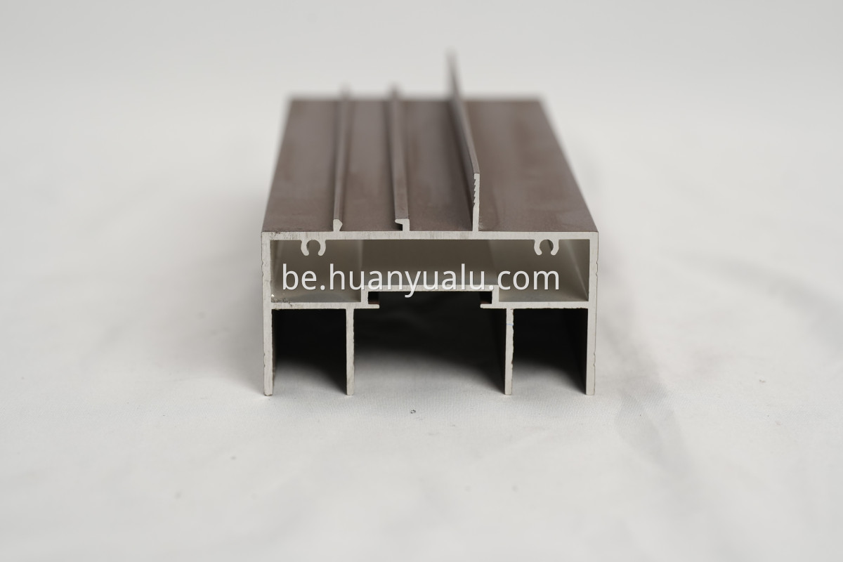 Spray painted door and window profiles
